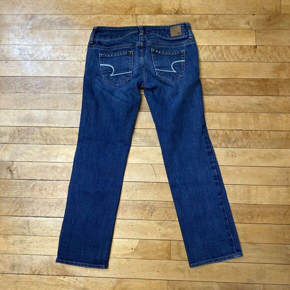 American Eagle Jeans Women’s Size 00 Regular Stretch Artist  Studs 1 Missing - Picture 10 of 14